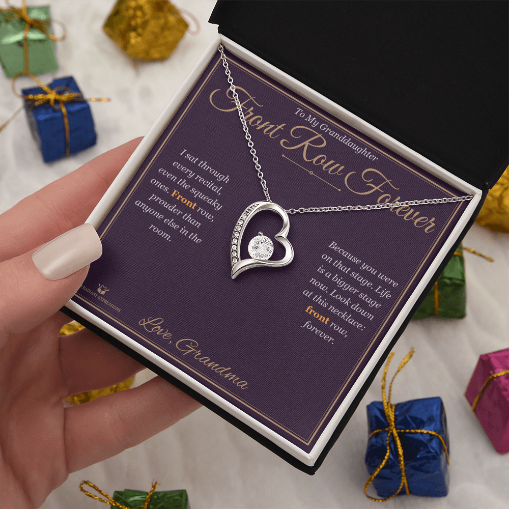 Front Row Forever - Forever Love Necklace for Granddaughter
