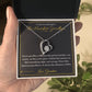The Hardest Goodbye - Forever Love Necklace for Granddaughter