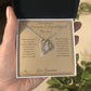 The Woman I Hoped You'd Become - Forever Love Necklace for Granddaughter