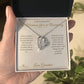 The Woman You're Becoming - Forever Love Necklace for Granddaughter