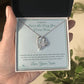 Since the Day You Were Born - Forever Love Necklace for Sister