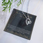The One Who Tells Me the Truth - Forever Love Necklace for Best Friend