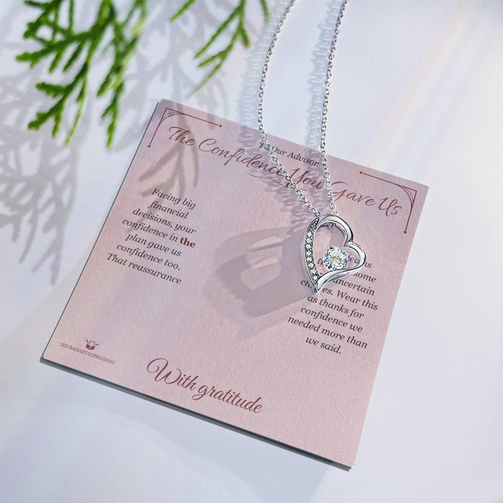 The Confidence You Gave Us - Forever Love Necklace for Advisor