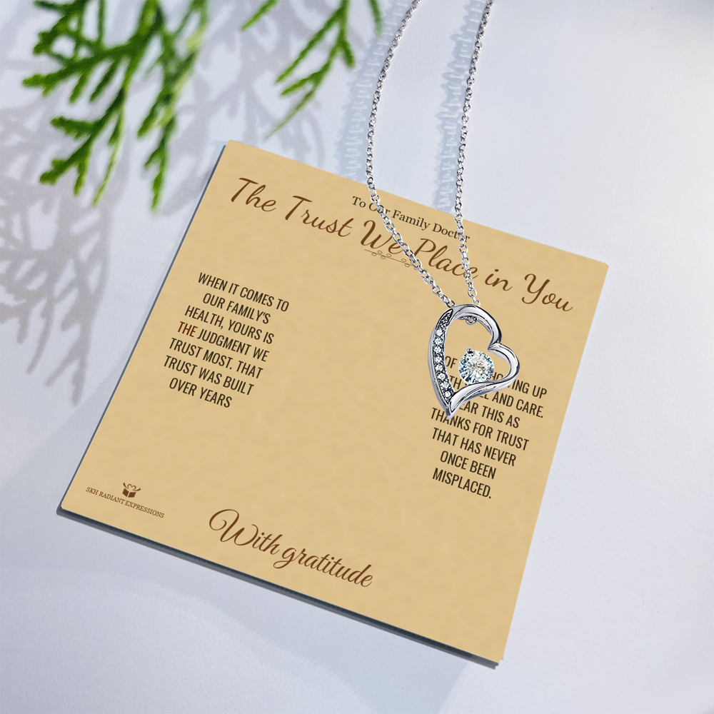 The Trust We Place in You - Forever Love Necklace for Doctor