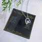 The Hardest Goodbye - Forever Love Necklace for Granddaughter