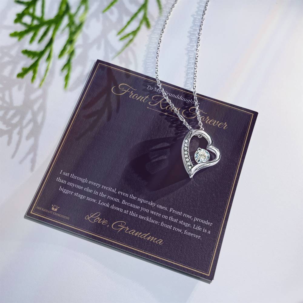 Front Row Forever - Forever Love Necklace for Granddaughter