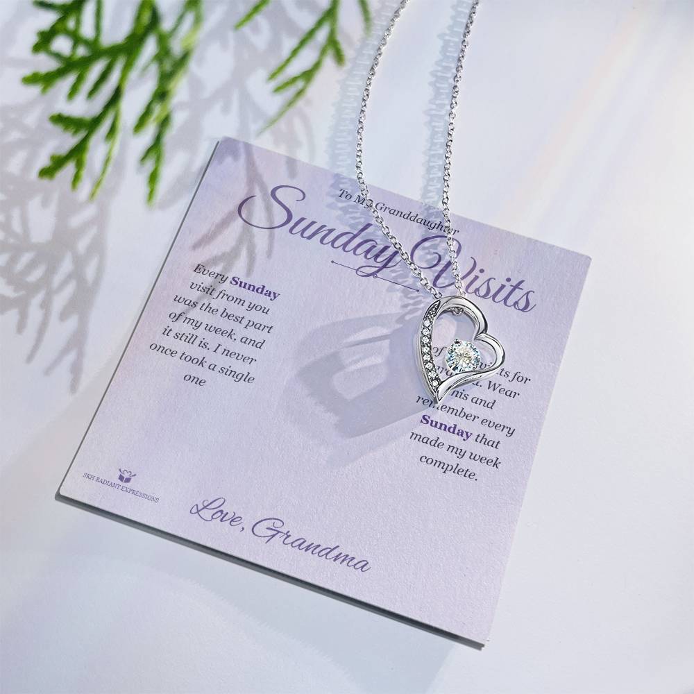 Sunday Visits - Forever Love Necklace for Granddaughter