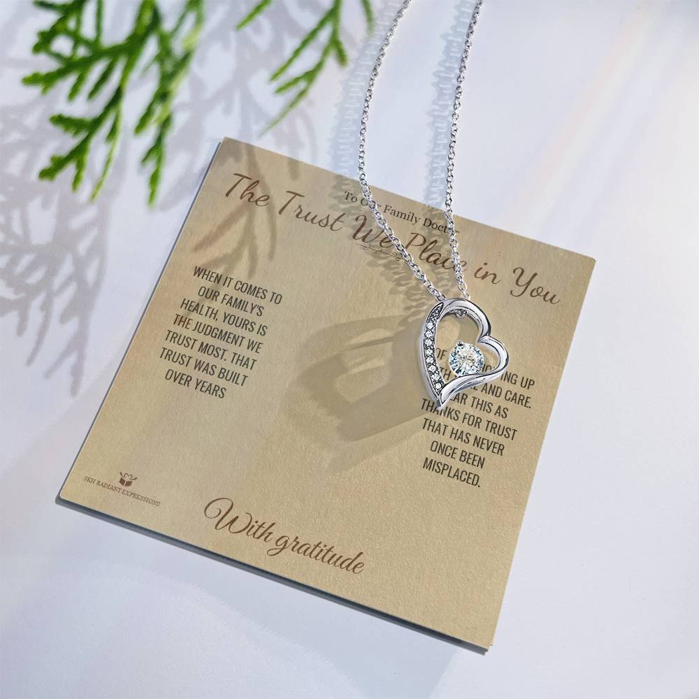 The Trust We Place in You - Forever Love Necklace for Doctor