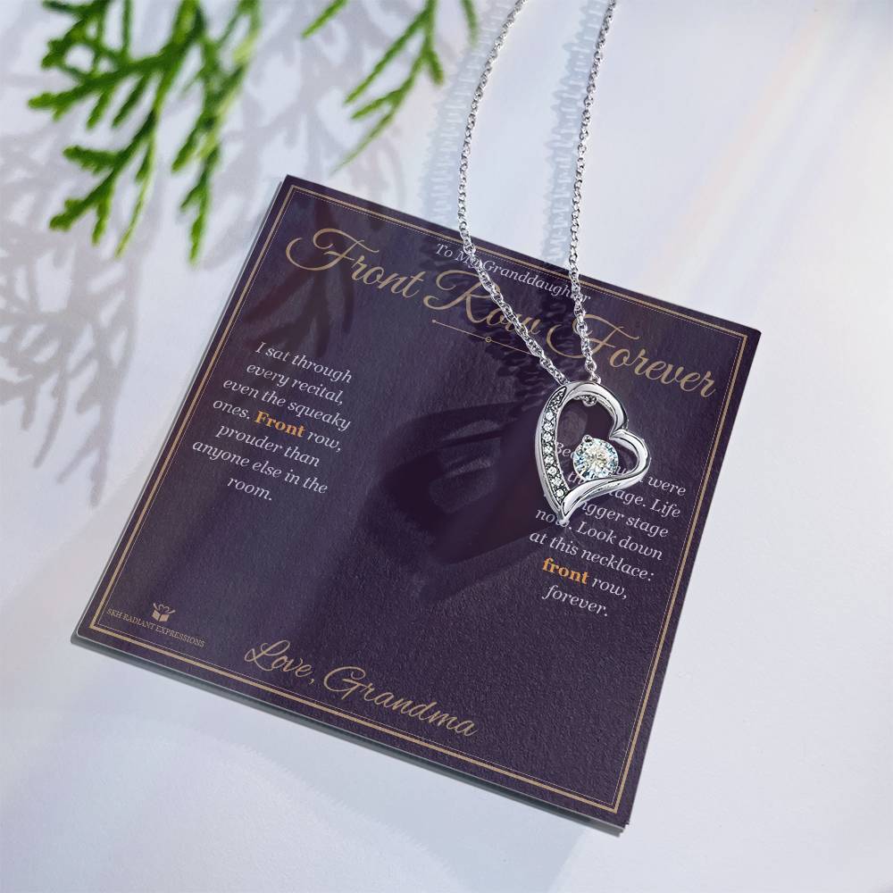 Front Row Forever - Forever Love Necklace for Granddaughter