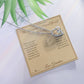 The Woman I Hoped You'd Become - Forever Love Necklace for Granddaughter