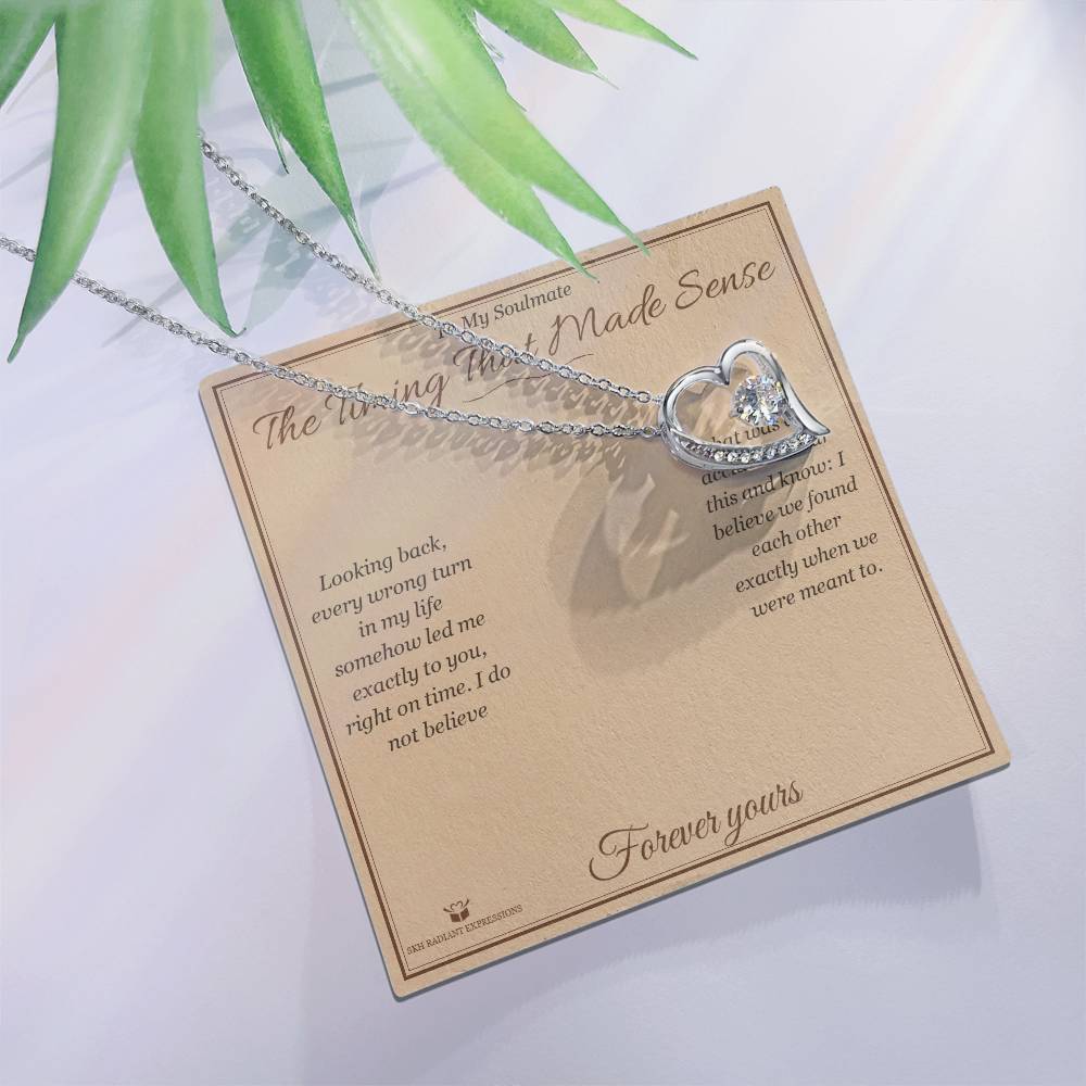 The Timing That Made Sense - Forever Love Necklace for Soulmate
