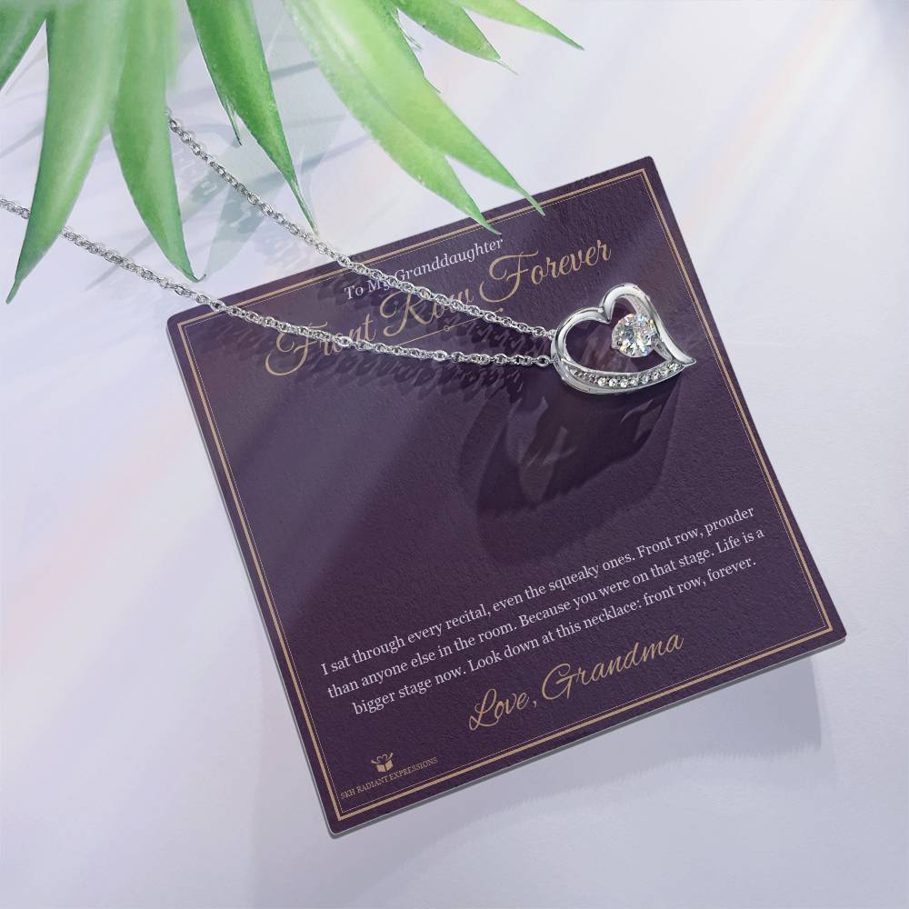 Front Row Forever - Forever Love Necklace for Granddaughter