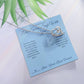 The Secrets Safe With You - Forever Love Necklace for Best Friend - personalized keepsake gift from SKH Radiant Expressions