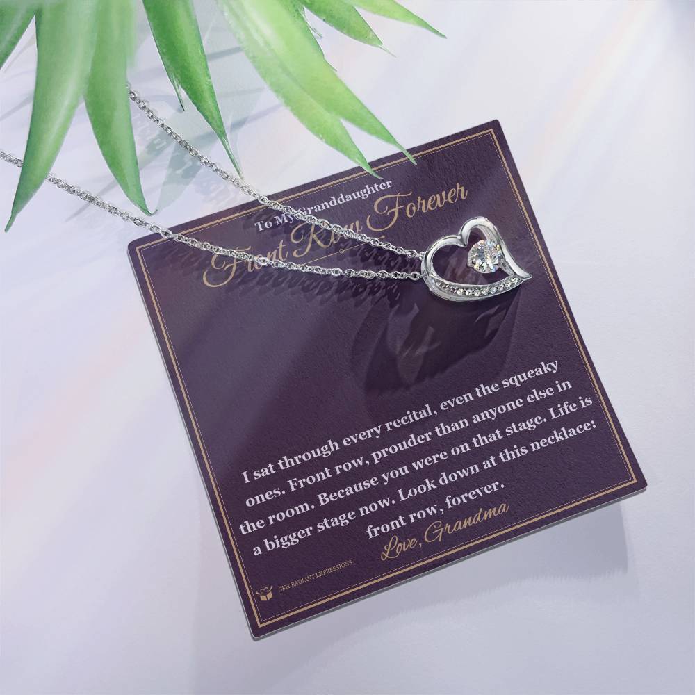 Front Row Forever - Forever Love Necklace for Granddaughter