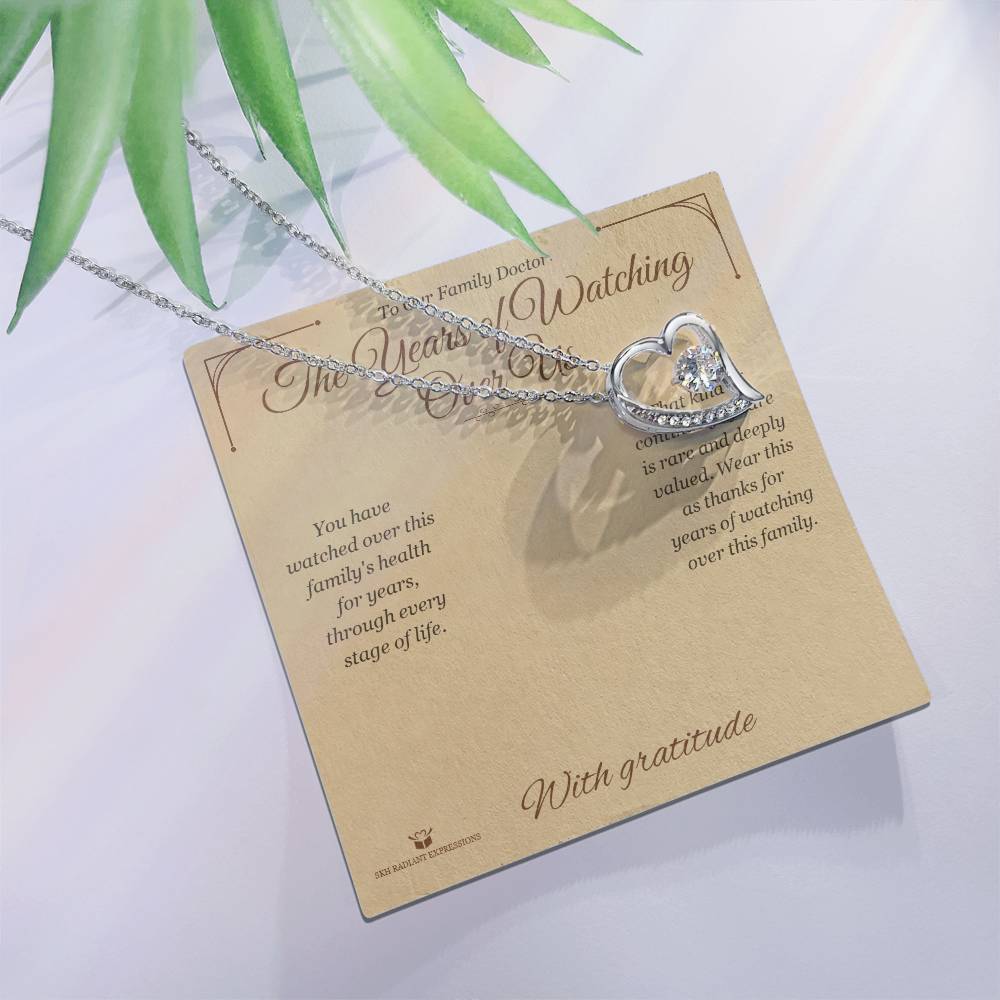 The Years of Watching Over Us - Forever Love Necklace for Doctor