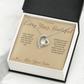 Every Year, Grateful - Forever Love Necklace for Sister