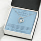 The Porch Where You Told Stories - Forever Love Necklace for Grandmother