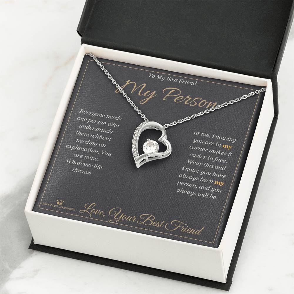 My Person - Forever Love Necklace for Best Friend