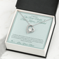 The Role Model I Didn't Know I Needed - Forever Love Necklace for Aunt