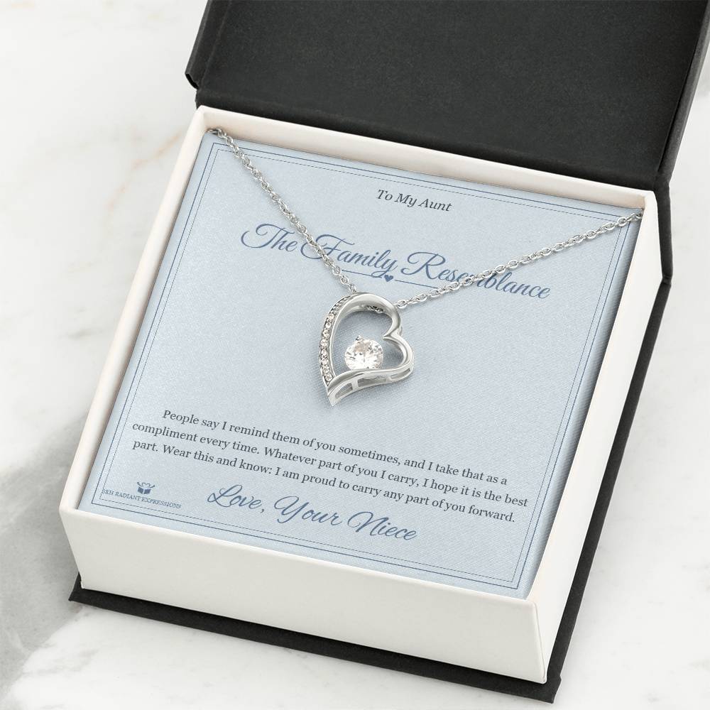 The Family Resemblance - Forever Love Necklace for Aunt