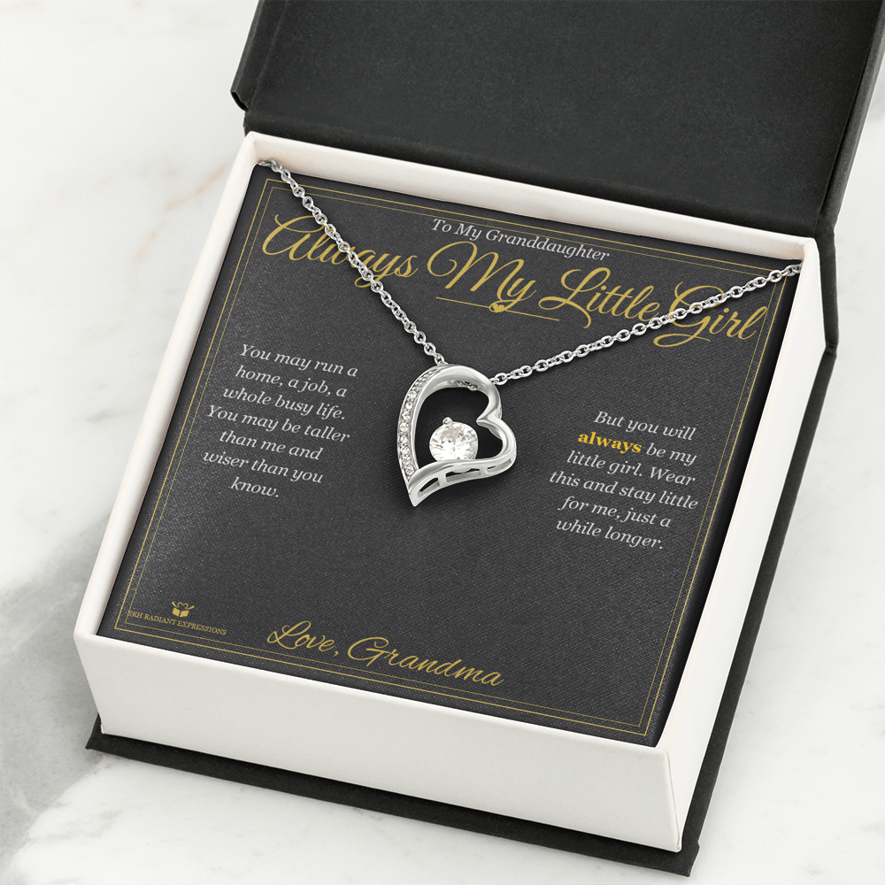 Always My Little Girl - Forever Love Necklace for Granddaughter