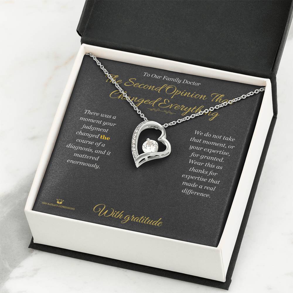 The Second Opinion That Changed Everything - Forever Love Necklace for Doctor