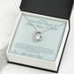 The Role Model I Didn't Know I Needed - Forever Love Necklace for Aunt