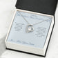 The Silence That Said Enough - Forever Love Necklace for Sister