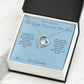 The Long Drives to See You - Forever Love Necklace for Granddaughter