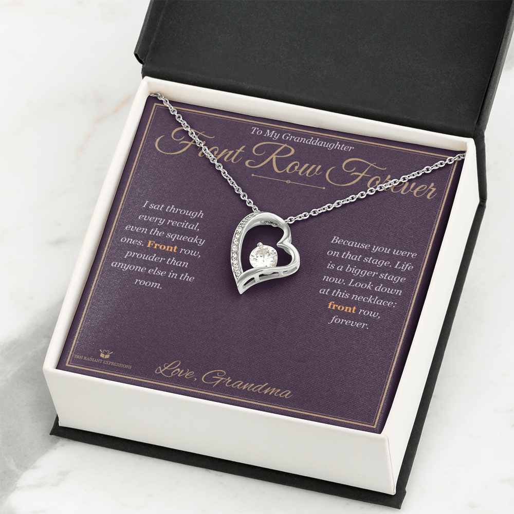 Front Row Forever - Forever Love Necklace for Granddaughter