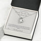 Thank You for Never Rushing Us - Forever Love Necklace for Doctor