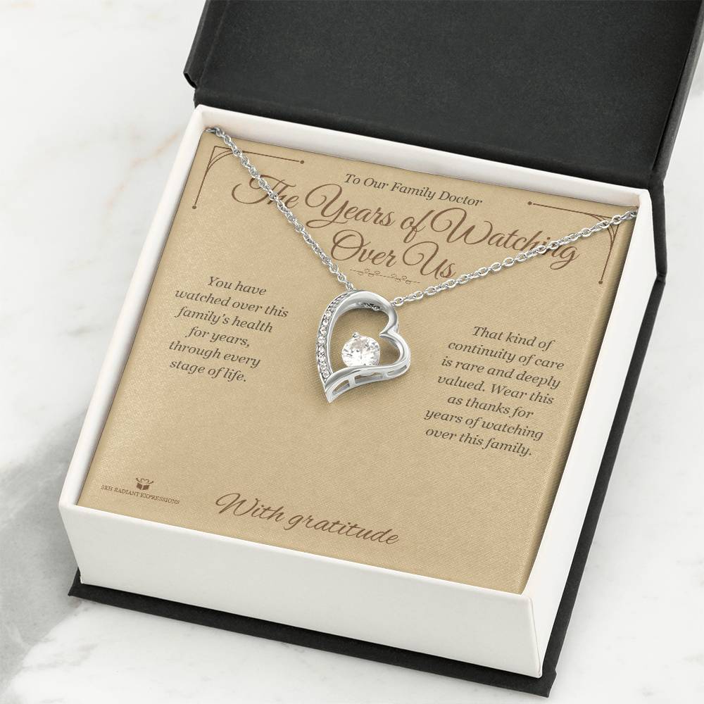 The Years of Watching Over Us - Forever Love Necklace for Doctor