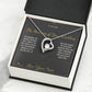 The Morning of Your Wedding - Forever Love Necklace for Sister