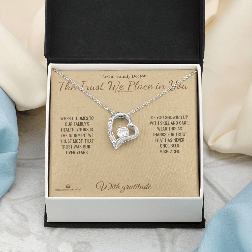 The Trust We Place in You - Forever Love Necklace for Doctor