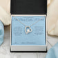 The Phone Calls I Cherish - Forever Love Necklace for Granddaughter