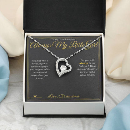 Always My Little Girl - Forever Love Necklace for Granddaughter