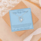 My Wife, Always - Forever Love Necklace with Red Rose Box for Wife