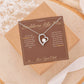 Stubborn Like Me - Forever Love Necklace for Mom
