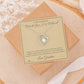 Beside You, Not Behind - Forever Love Necklace for Granddaughter
