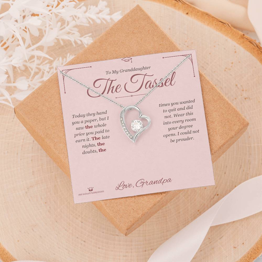 The Tassel - Forever Love Necklace for Granddaughter