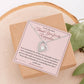 Thank You for the Reminders - Forever Love Necklace for Therapist