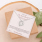 The Role Model I Didn't Expect - Forever Love Necklace for Teacher