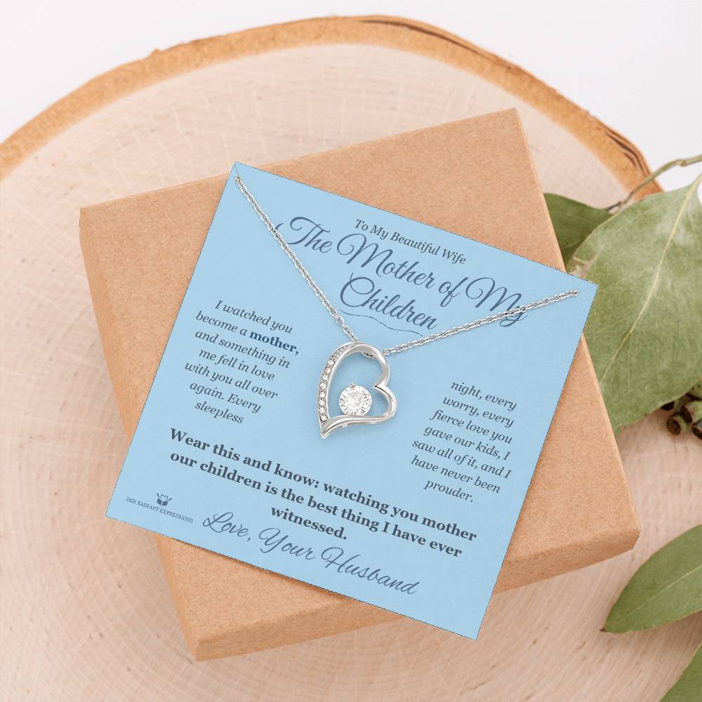 The Mother of My Children - Forever Love Necklace for Wife