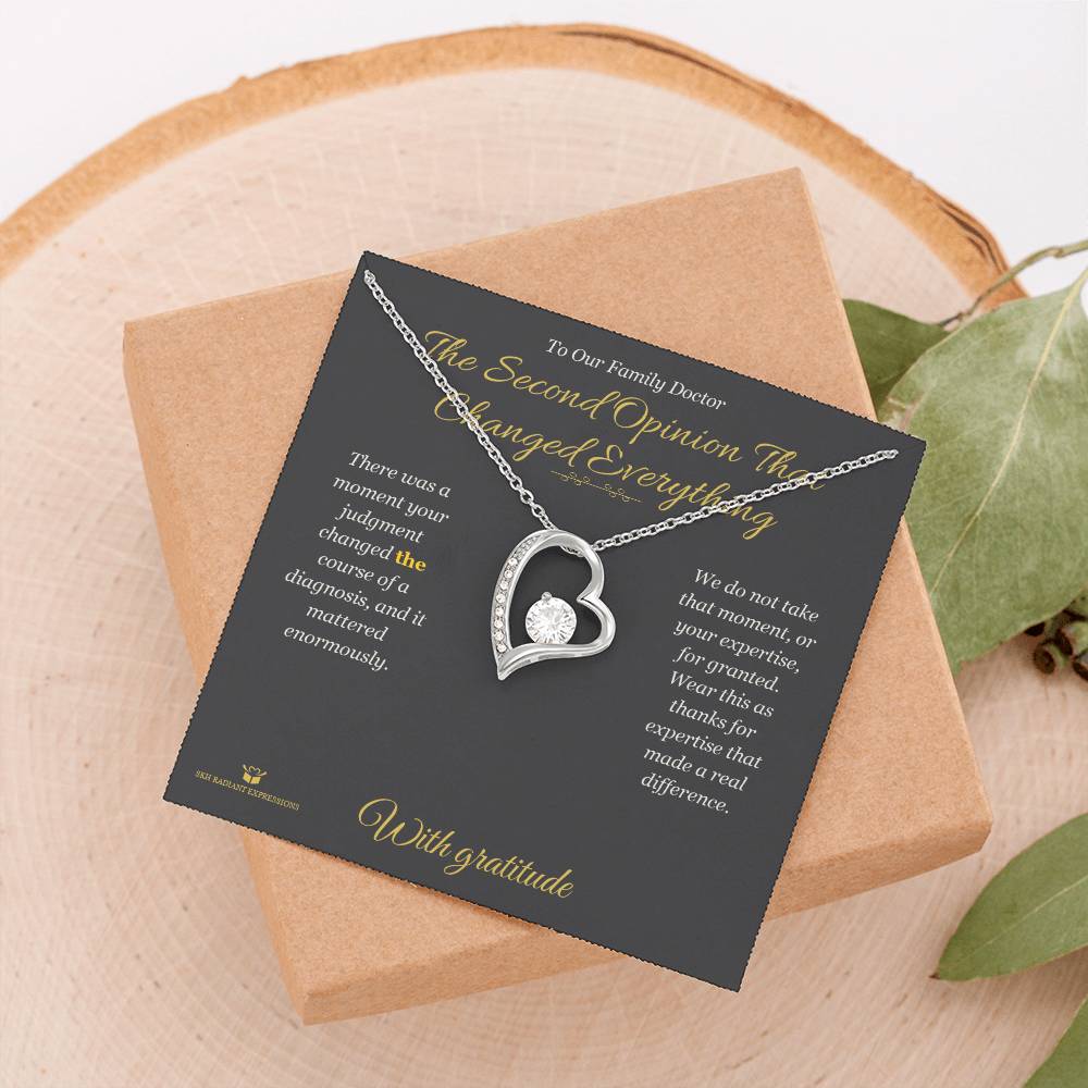 The Second Opinion That Changed Everything - Forever Love Necklace for Doctor