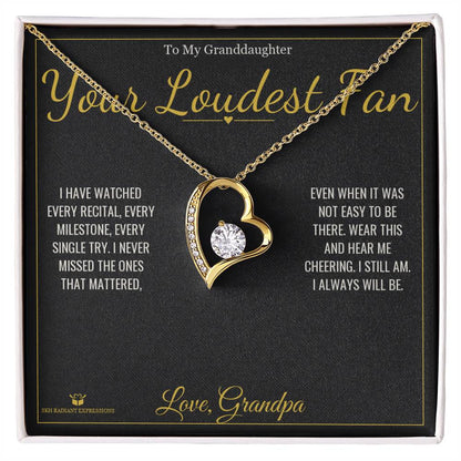 Forever Love Necklace - a keepsake granddaughter will treasure
