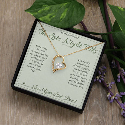 Why a forever love necklace makes a meaningful gift for best friend