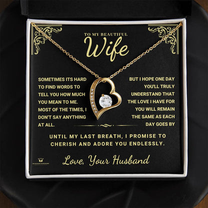 Personalized Necklace for wife