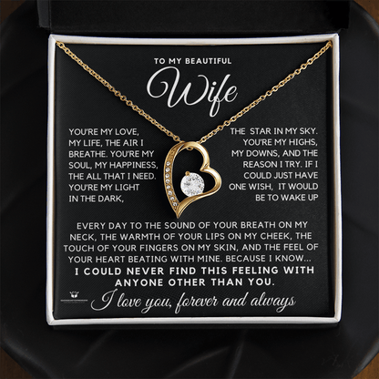 What does a Forever Love Necklace mean - gift for wife