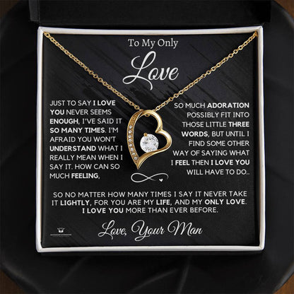What does a Forever Love Necklace mean - gift for them
