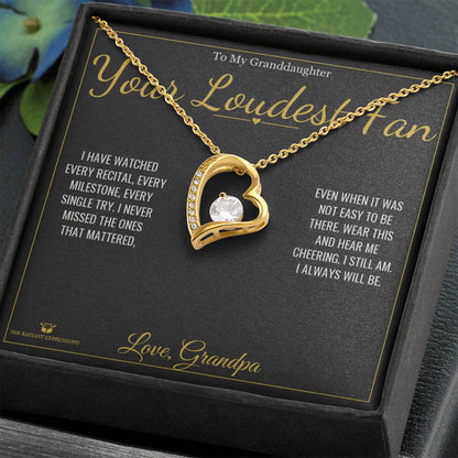 Your Loudest Fan - a real story behind this forever love necklace